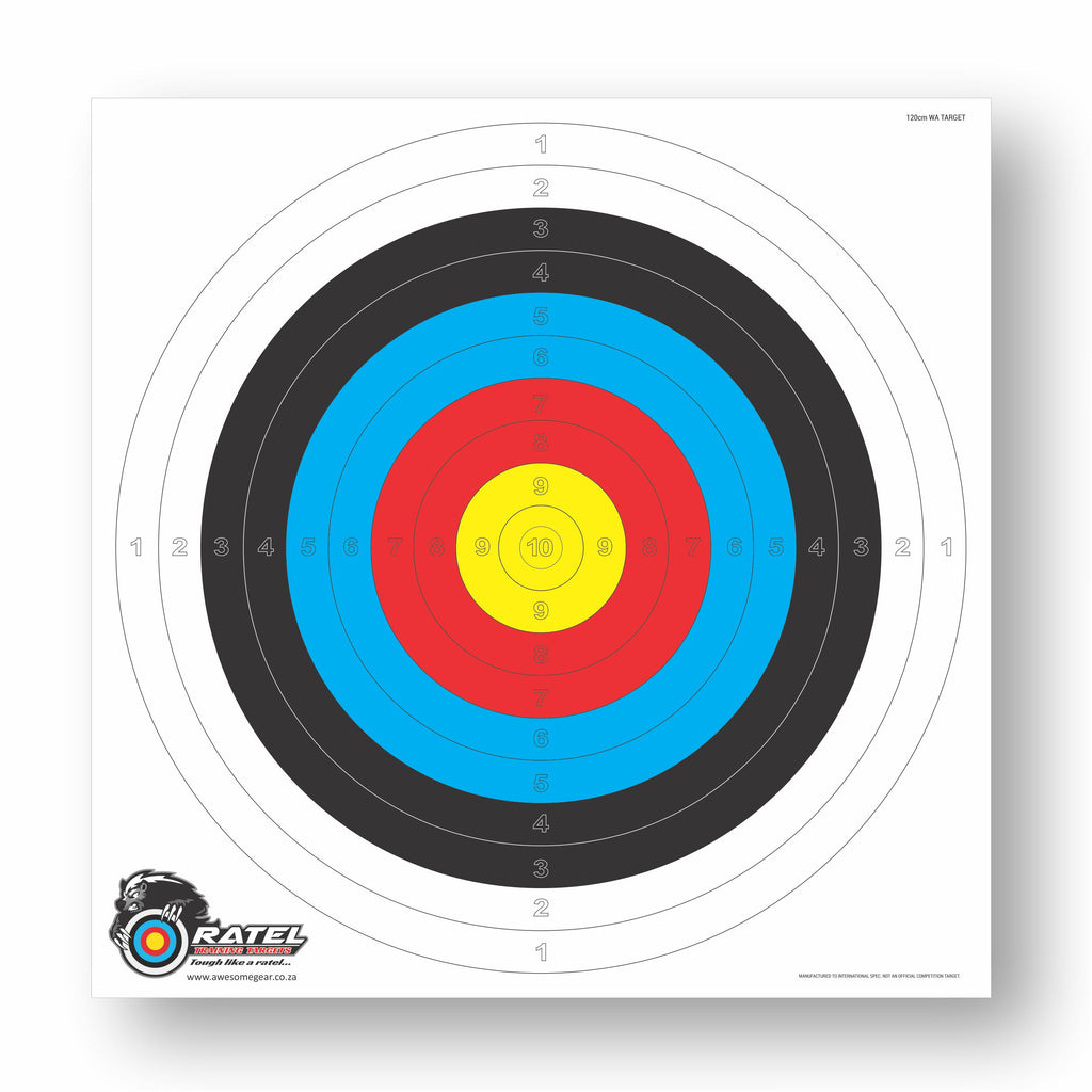 Ratel 120cm WA 1 Spot 10 Ring Competition Target