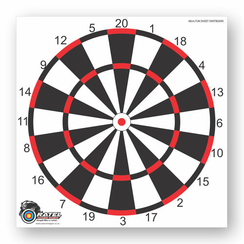 Ratel Dartboard Challenge Target 40cm